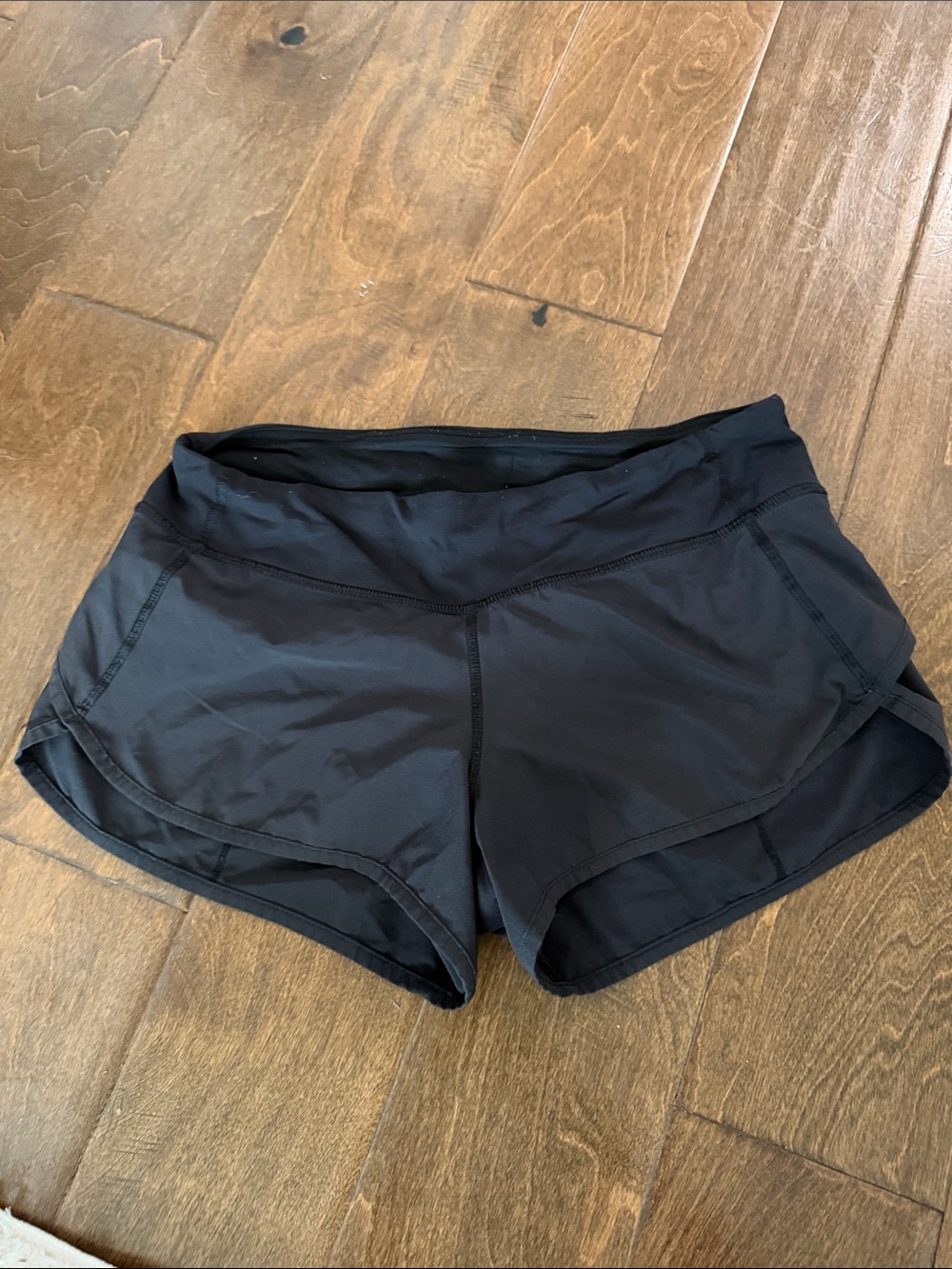 Women's Black Running Shorts - Lightweight Activewear